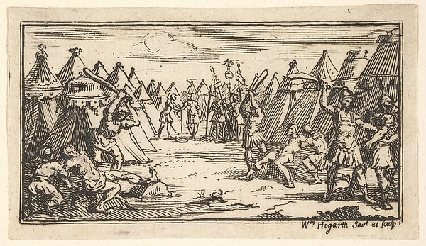 Breaking the Legs (John Beaver, Roman Military Punishments, 1725)
