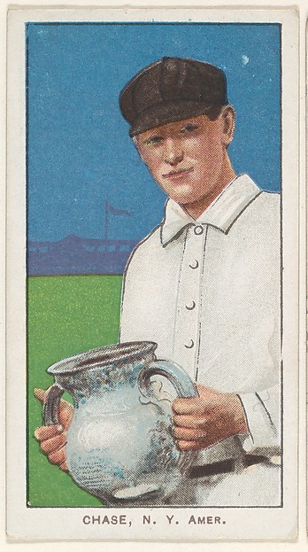 Chase, New York, American League, from the White Border series (T206) for the American Tobacco Company