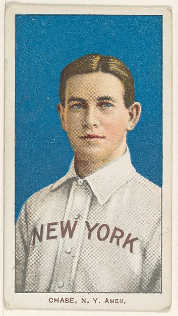 Chase, New York, American League, from the White Border series (T206) for the American Tobacco Company