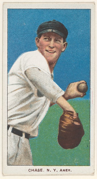 Chase, New York, American League, from the White Border series (T206) for the American Tobacco Company
