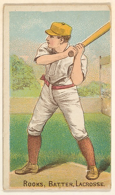 Rooks, Batter, Lacrosse, from the Gold Coin series (N284) for Gold Coin Chewing Tobacco