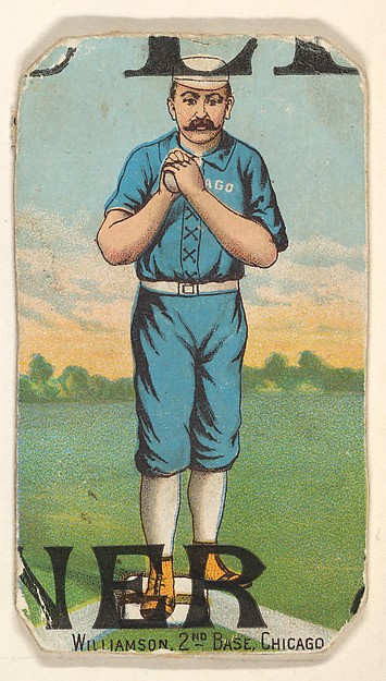 Williamson, 2nd Base, Chicago, from the Gold Coin series (N284) for Gold Coin Chewing Tobacco