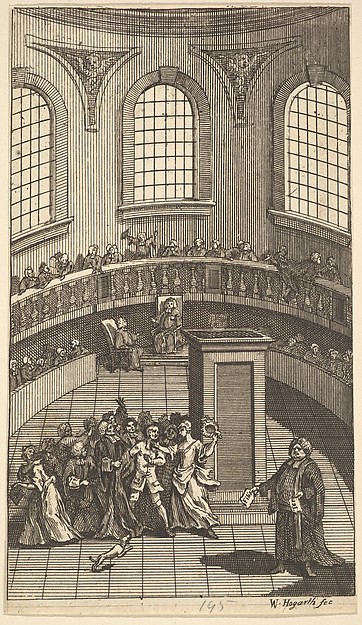 Frontispiece to Nicholas Amhurst's "Terrae-Filius"
