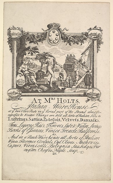 Shop Card for Mrs. Holt's Italian Warehouse