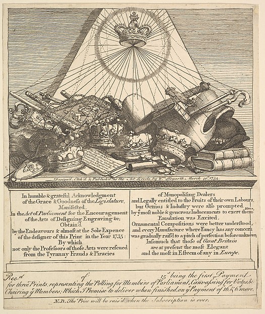 Crowns, Mitres, Maces, etc.