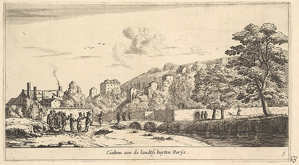 View of Chaillot in Paris