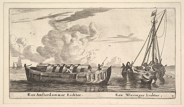 An Amsterdam Lighter and a Wieringer