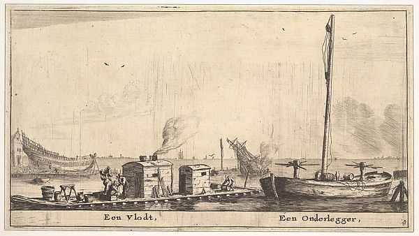 A Raft and a "Onderlegger"