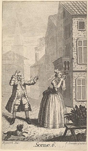 Frontispiece to Moliere's "Sganarelle, ou le Cocu Imaginaire" (The Imaginary Cuckold)