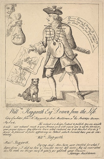 William Hog-garth Esq. Drawn from the Life