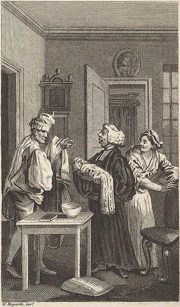 Illustration to "Tristram Shandy," Volume 4