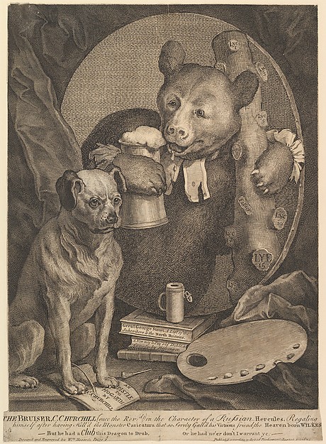 The Bruiser (Caricature of Charles Churchill)