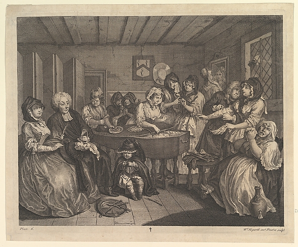 A Harlot's Progress, Plate 6