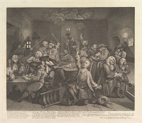 A Rake's Progress, Plate 6