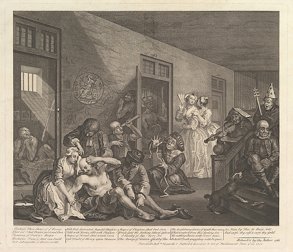 A Rake's Progress, Plate 8