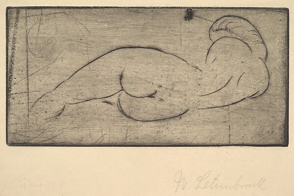 Repose (Ruhende vom Rücken)