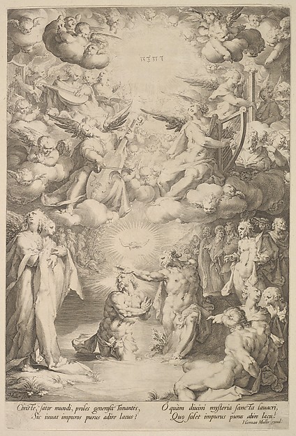 The Baptism of Christ by Jan Muller