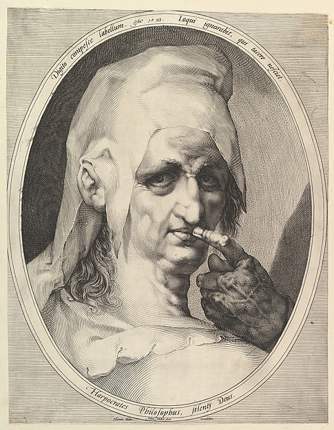Harpocrates, the God of Silence