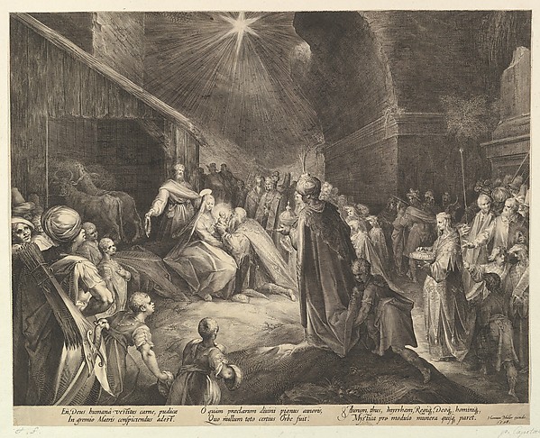 The Adoration of the Magi by Jan Muller