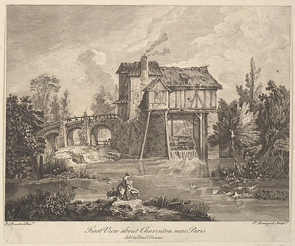 First View of Clarenton near Paris