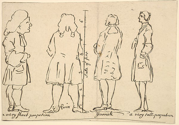 Sketches of Quin and Garrick