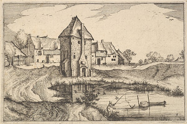 The Pond, plate 9  from "Regiunculae et Villae Aliquot Ducatus Brabantiae"