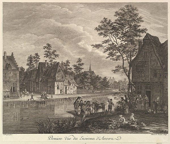First View of the Environs of Antwerp (Premiere Vue des Environs d'Anvers)