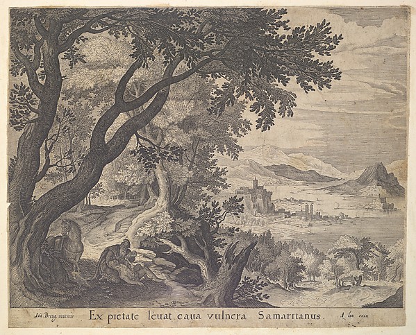 The Good Samaritan Finds the Man by Jan Brueghel the Elder