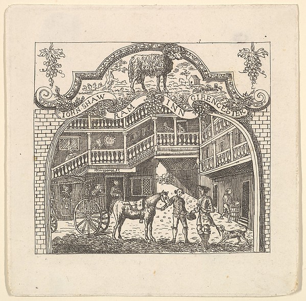 A Tavern Card for John Shaw