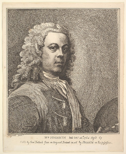 William Hogarth, Self Portrait