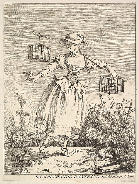 La marchande d'oyseaux (The Bird Merchant)