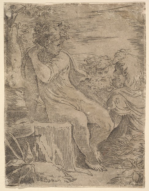 Youth with two old Men