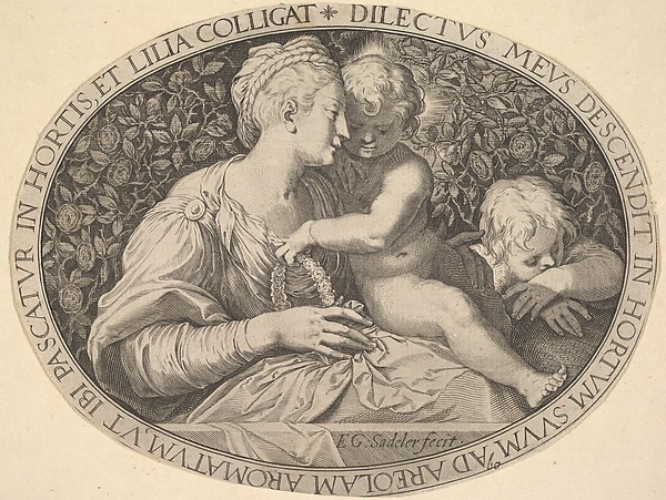 Madonna and Child by Aegidius Sadeler II