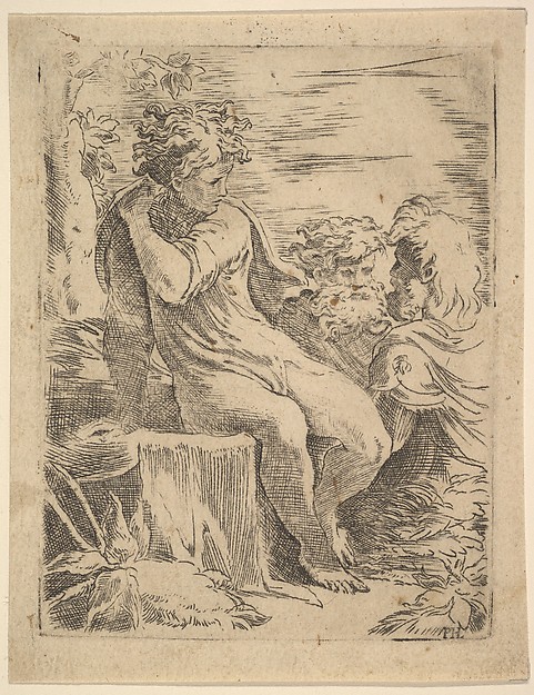 Youth with two old Men