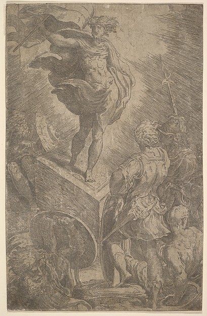 Resurrection by Parmigianino (Girolamo Francesco Maria Mazzola)