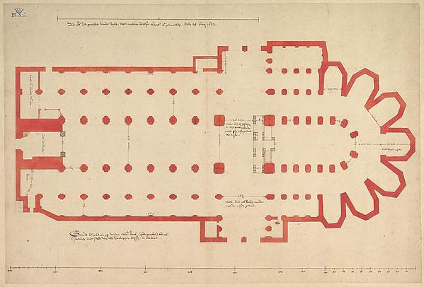 Groundplan of the Church of Saint John in ’s-Hertogenbosch