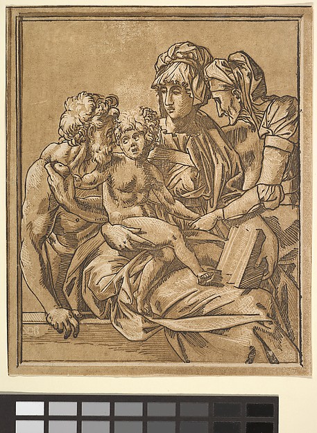 Holy Family by Master ND