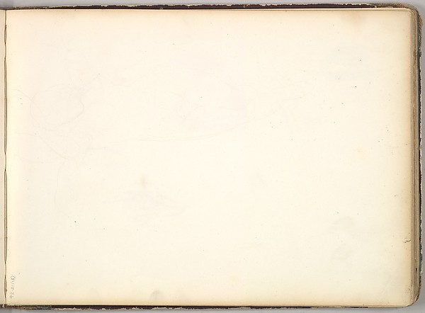 Female Nude (in Sketch Book With Drawings on Twenty-six Leaves)