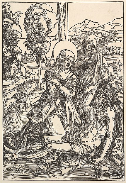 Lamentation for Christ by Hans Baldung Grien
