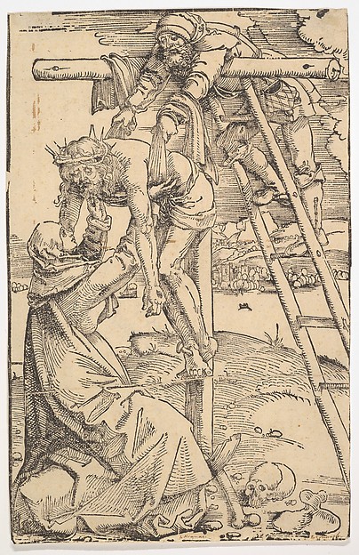 Descent from the Cross by Hans Baldung Grien