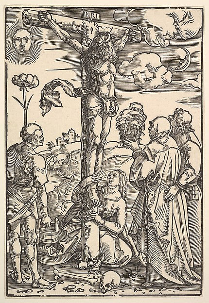 Christ on the Cross with the Virgin and Saints Longinus, Mary Magdalen and John