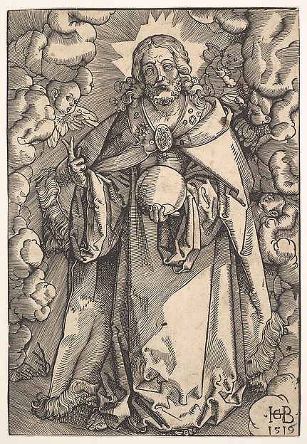 Christ with the Orb of the World in His Left Hand by Hans Baldung Grien