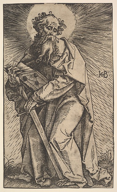 Saint Paul, from "Christ and the Apostles" by Hans Baldung Grien