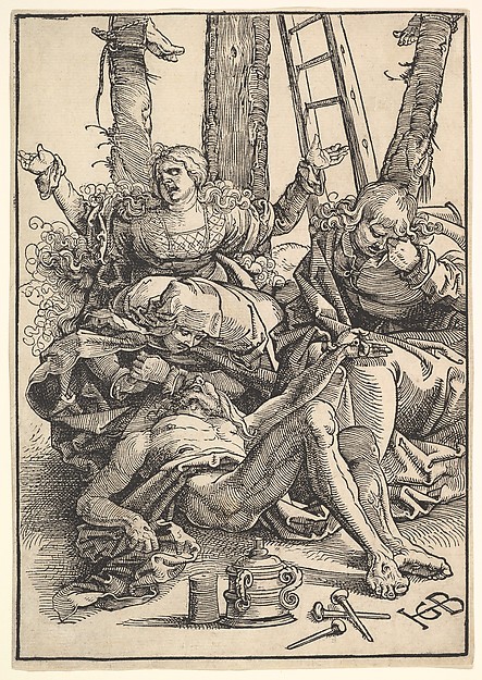 Lamentation for Christ by Hans Baldung Grien