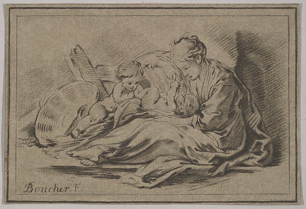 Mother with Two Children by Jurriaan Cootwijk, The Metropolitan Museum of Art