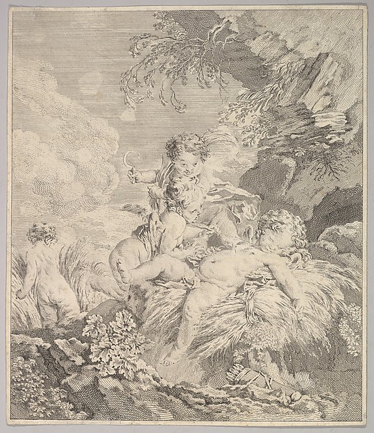 Cupids Tickling Each Other