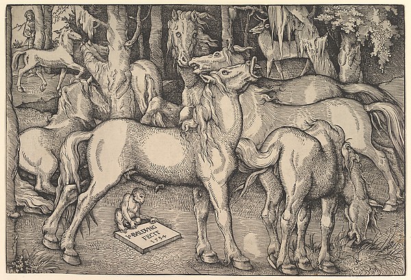 Group of Seven Horses
