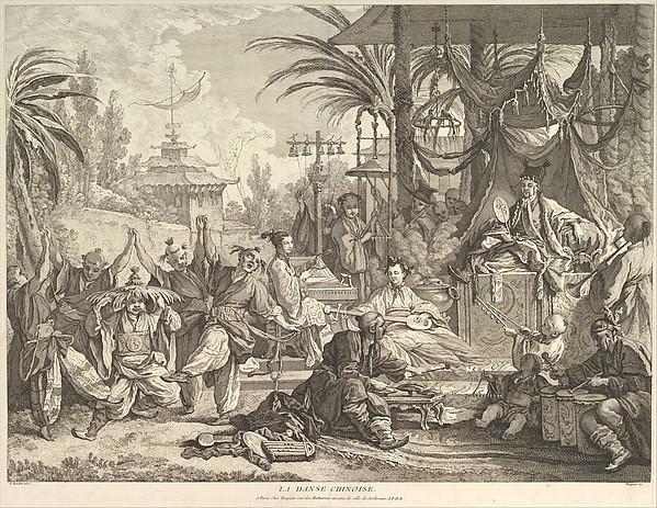 La Danse Chinoise (The Chinese Dance), from Chinoiseries