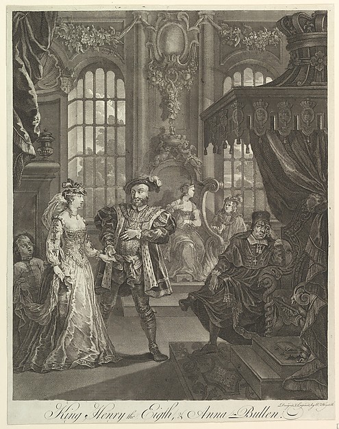 King Henry the Eighth and Anna Bullen