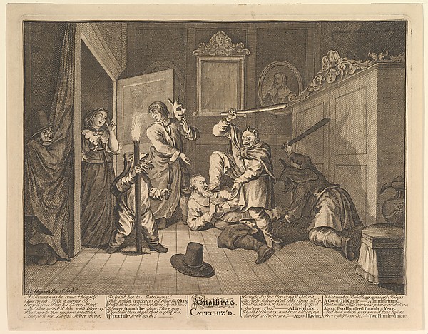 Hudibras Catechized (Twelve Large Illustrations for Samuel Butler's Hudibras, Plate 9)